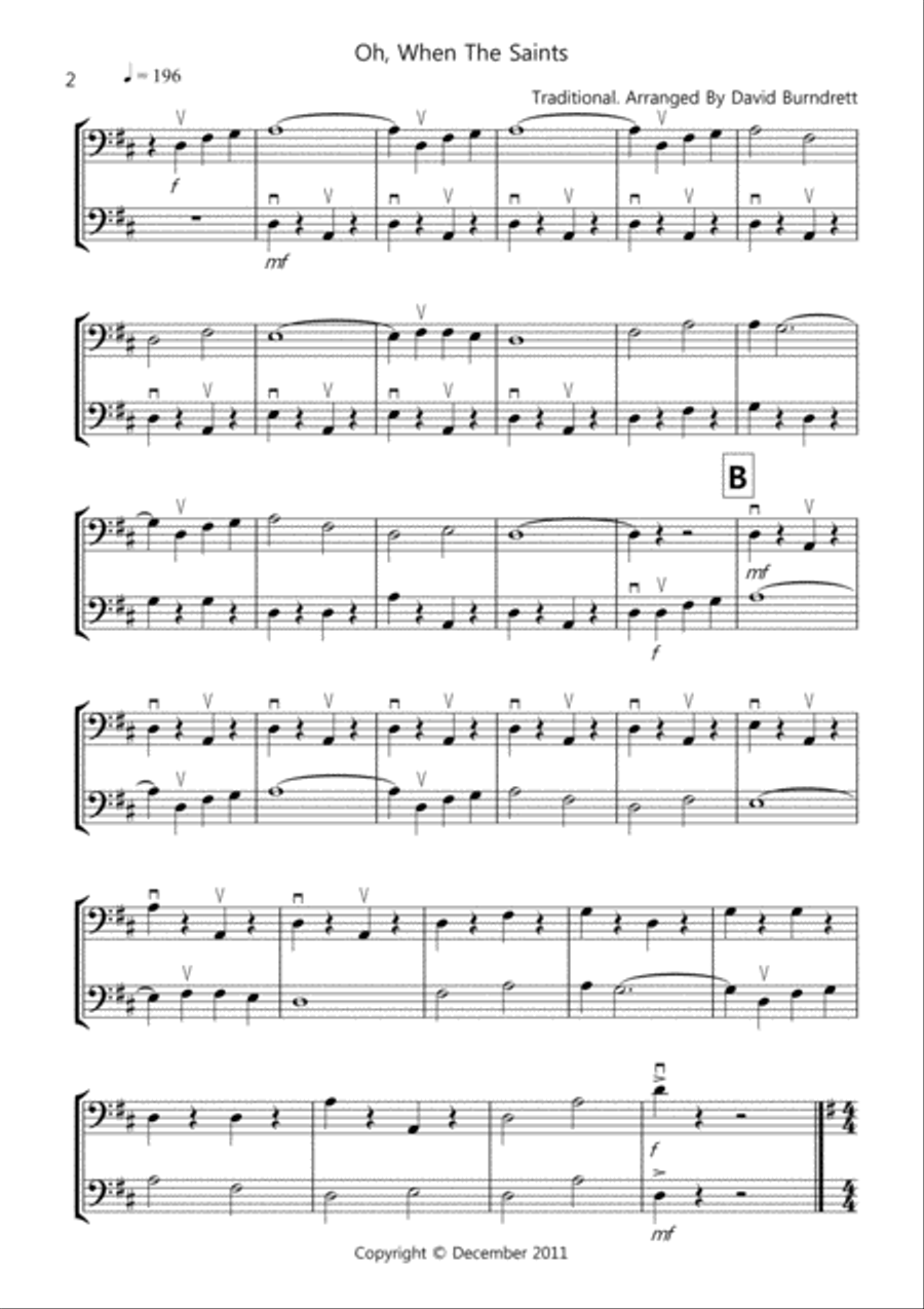 8 Easy Duets for Cello And Double Bass String Duet scores gallery preview page 2