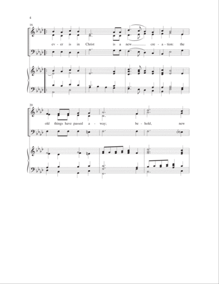 Behold, a New Creation SAB scores gallery preview page 4