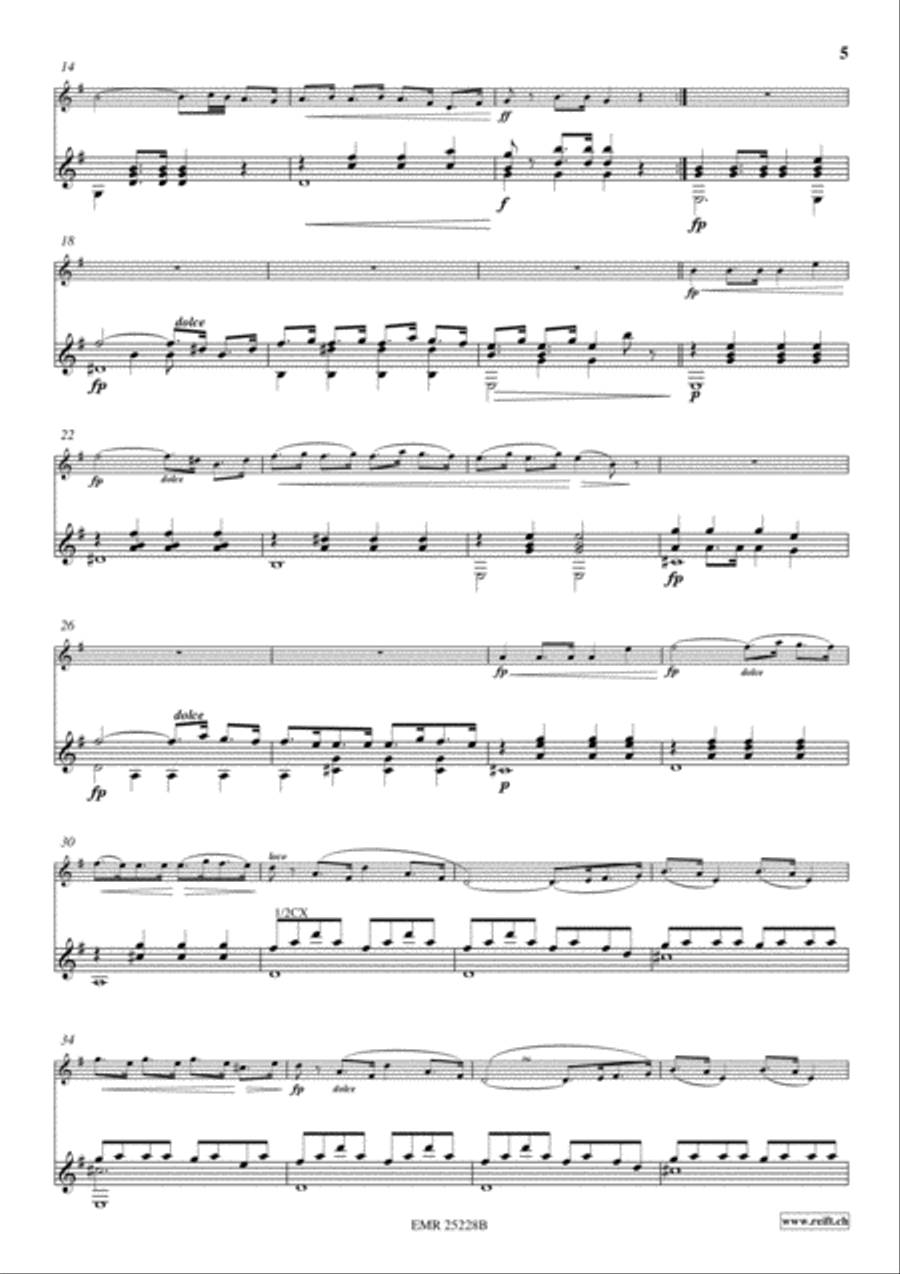 2 Marches Tenor Recorder scores gallery preview page 5