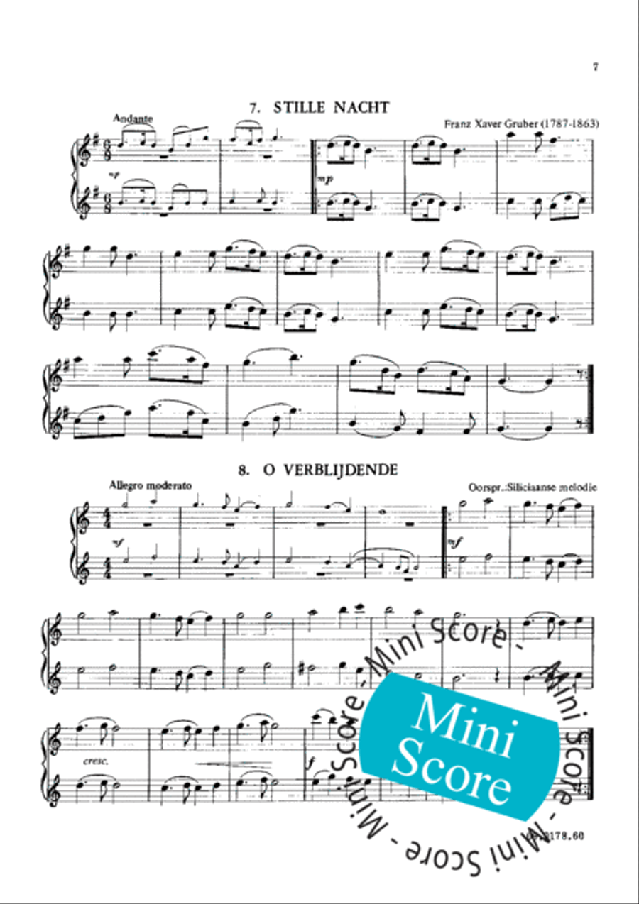 32 Christmas Melodies Woodwind Duet scores gallery preview page 10
