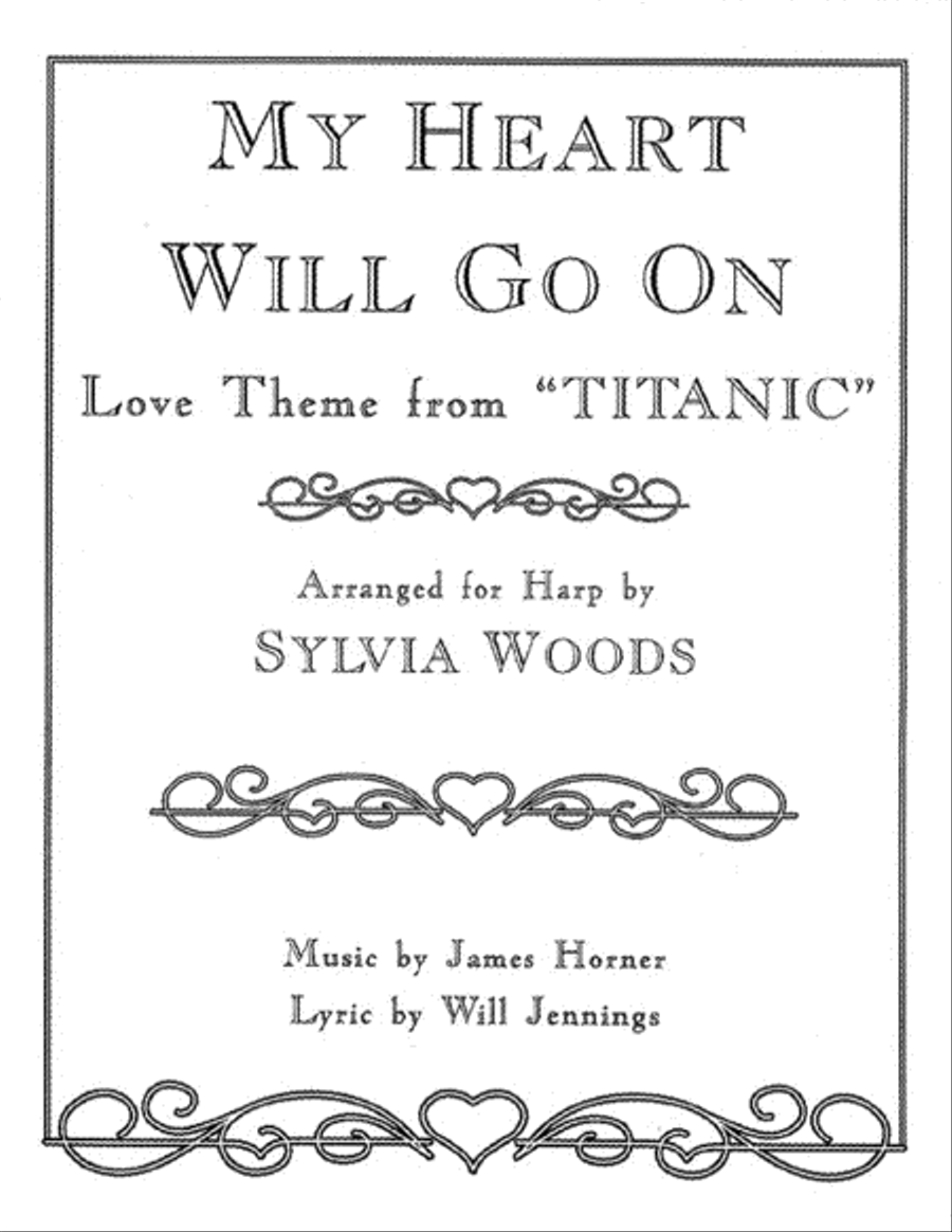 My Heart Will Go On (Love Theme from Titanic) for the Harp Celtic Harp scores gallery preview page 1