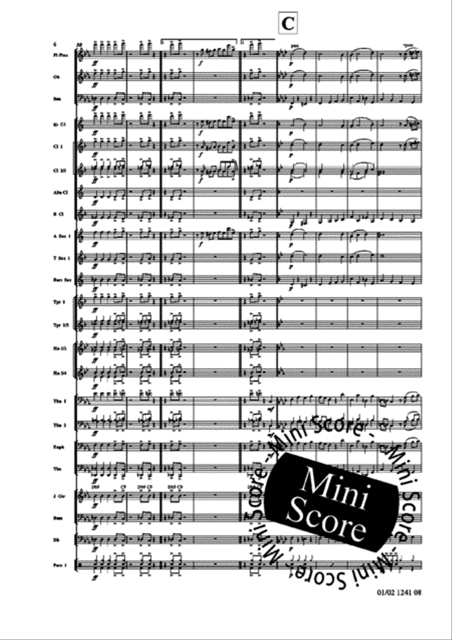 New Baroque Suite Concert Band scores gallery preview page 12
