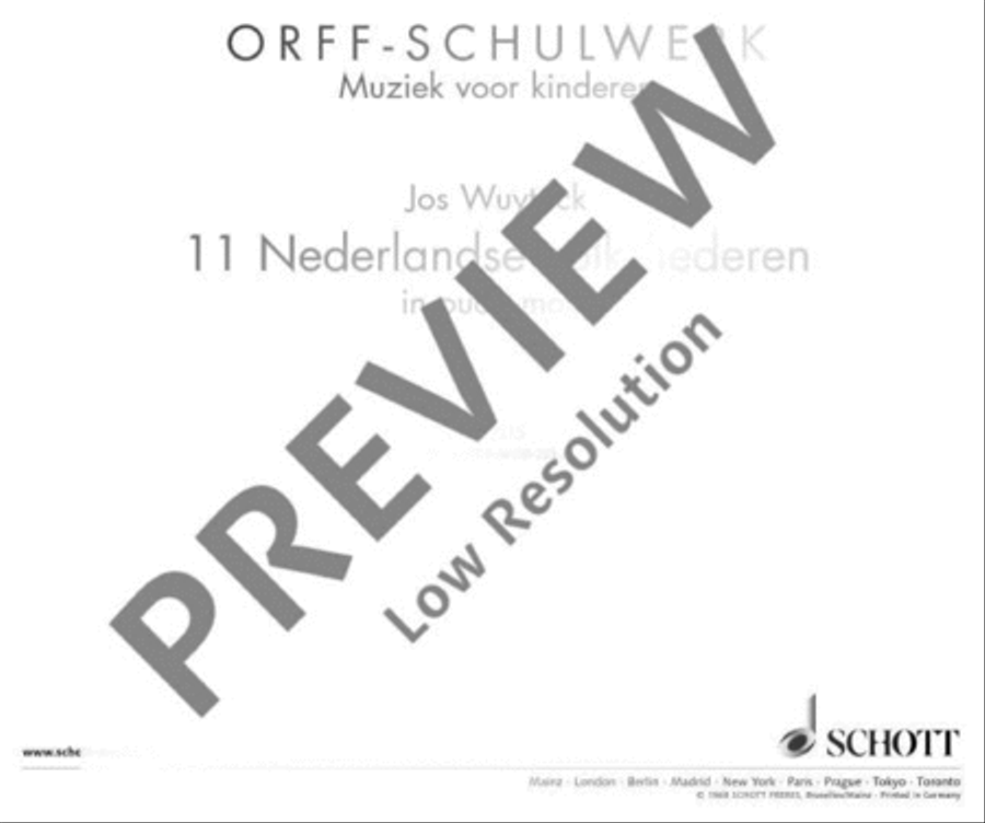 11 Nederlandse volksliederen Recorder scores gallery preview page 2