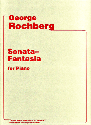 Book cover for Sonata-Fantasia