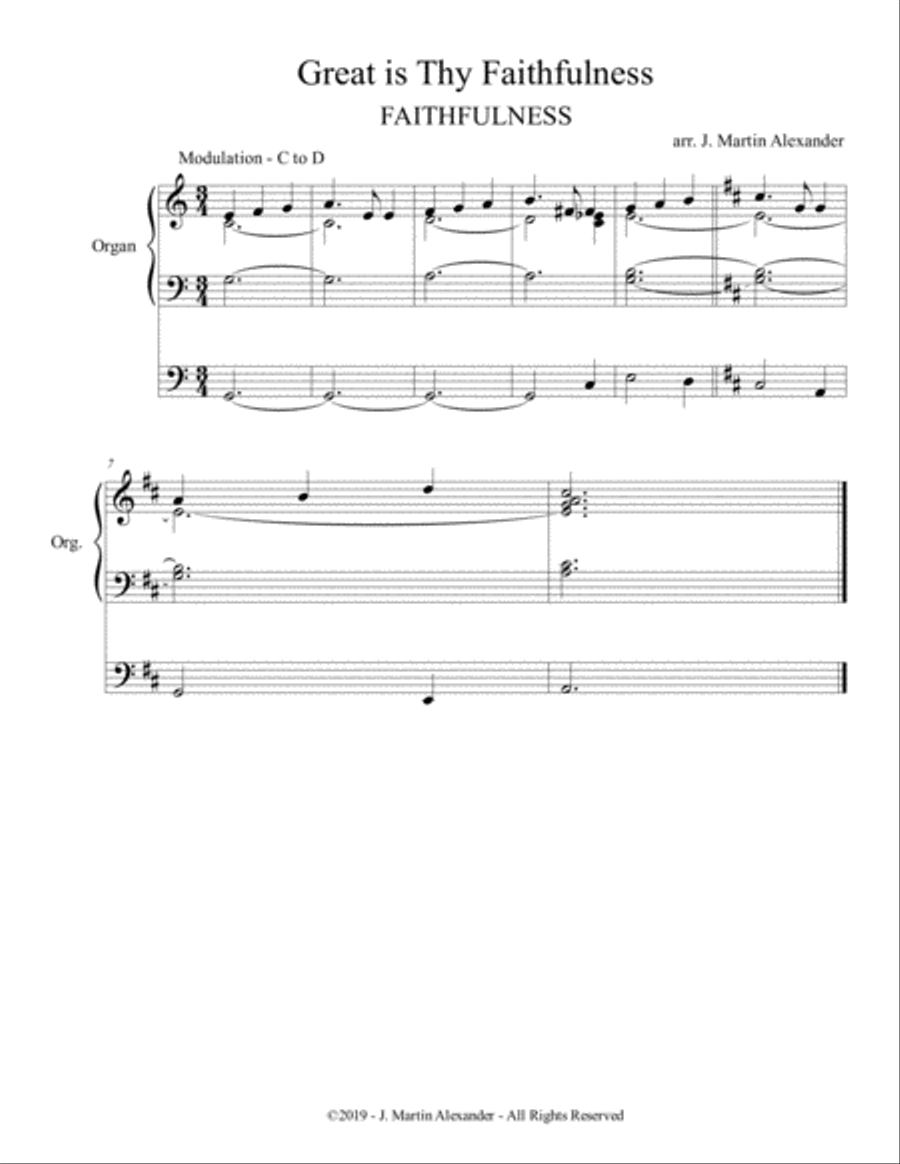 Hymn Introductions and Modulations - Book XVIII Organ Solo scores gallery preview page 6