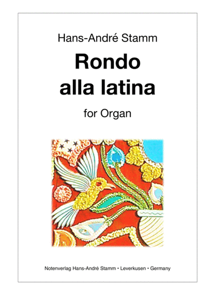 Rondo alla latina for organ