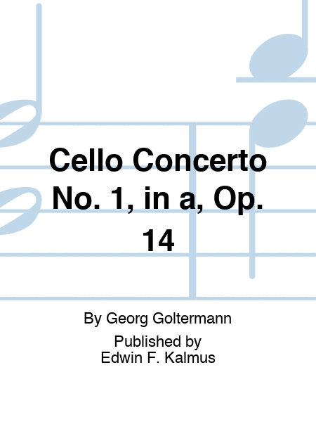 Cello Concerto No. 1, in a, Op. 14