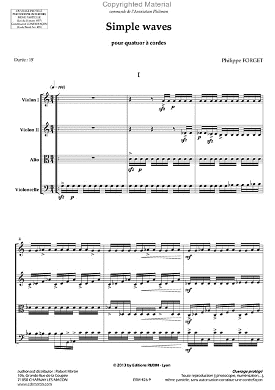Simple waves Simple waves School and Community scores gallery preview page 2
