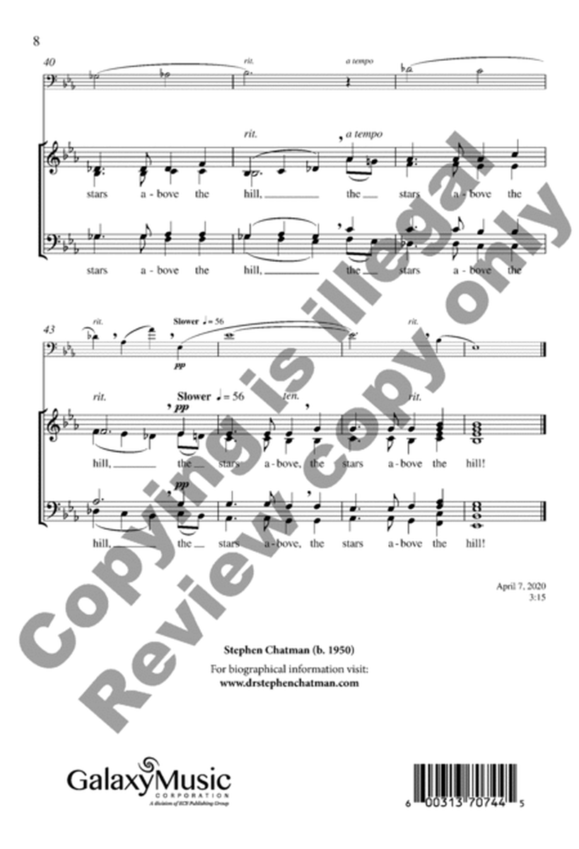 The Heart of Night (Choral Score)