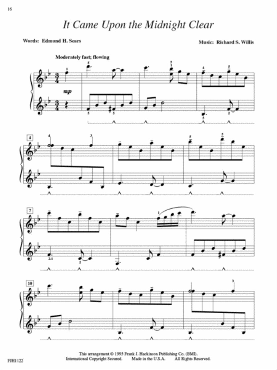 A Quiet Christmas A Quiet Christmas Piano Method scores gallery preview page 4
