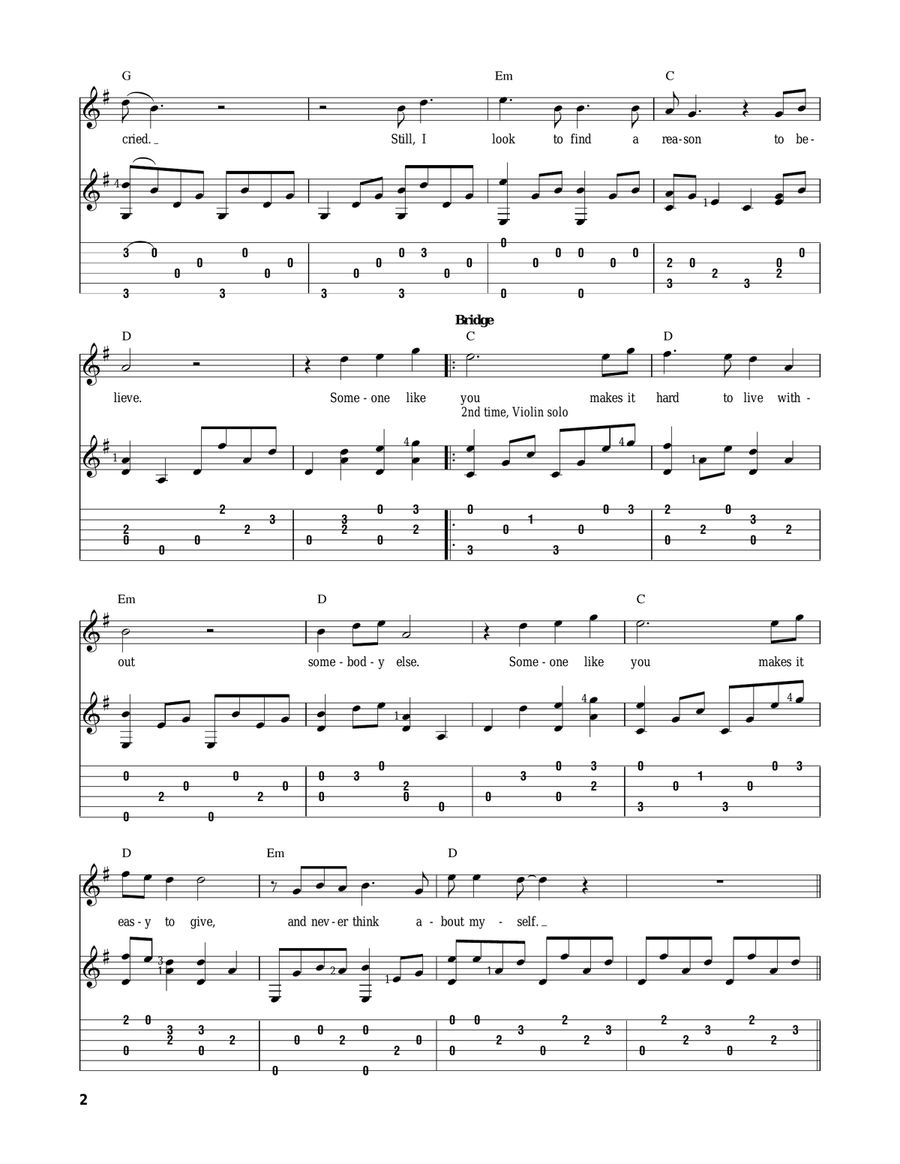 Reason To Believe Reason To Believe Acoustic Guitar scores gallery preview page 2