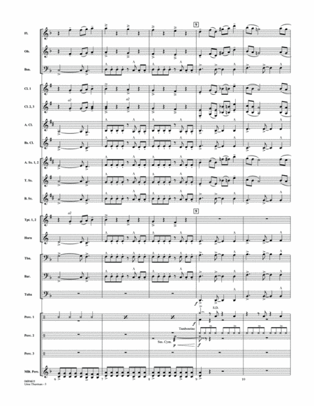 Uma Thurman - Conductor Score (Full Score)