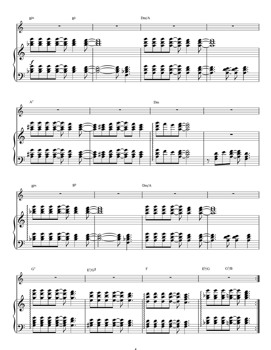 Song For Guy Voice scores gallery preview page 4