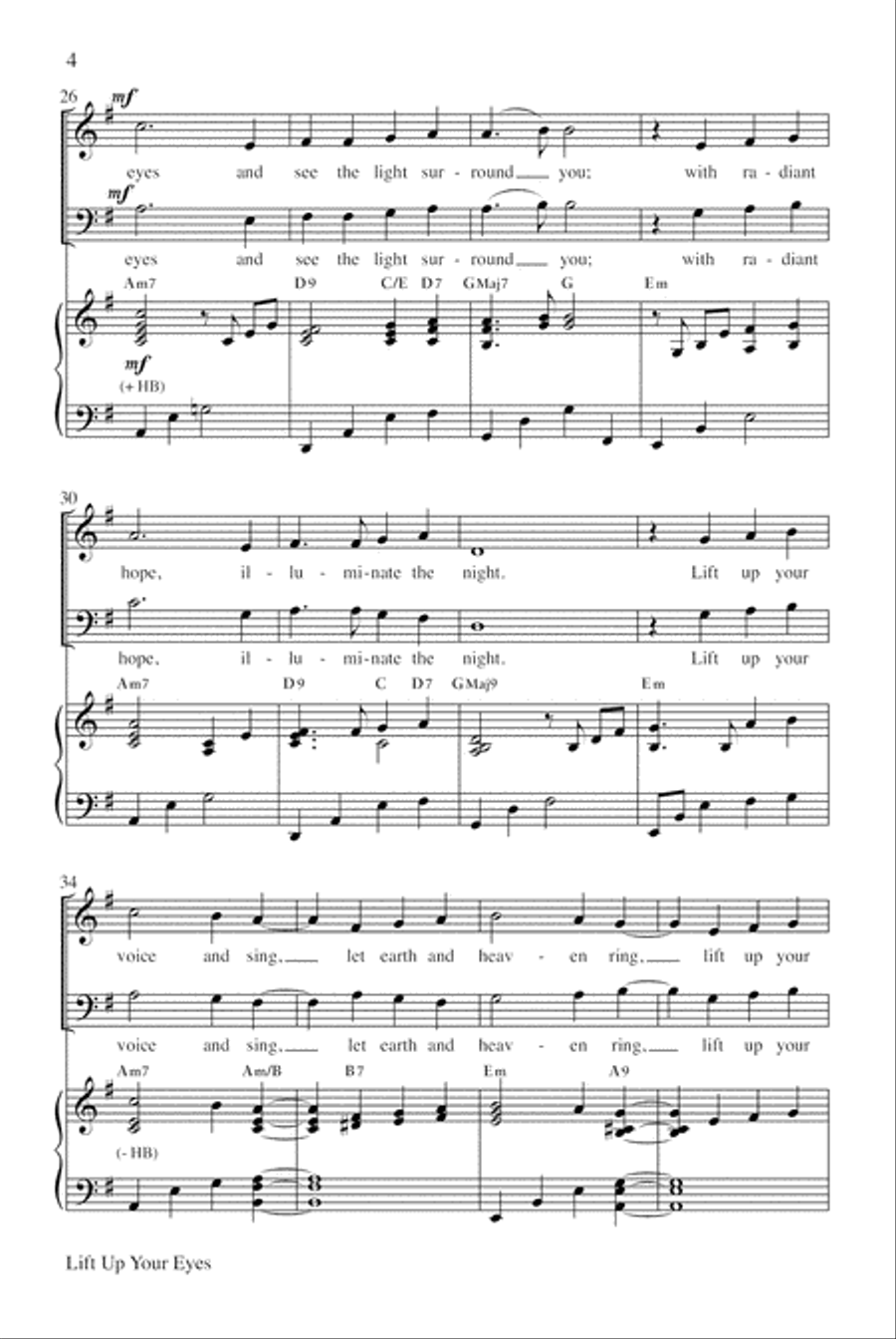 Lift Up Your Eyes Lift Up Your Eyes 2-Part scores gallery preview page 5