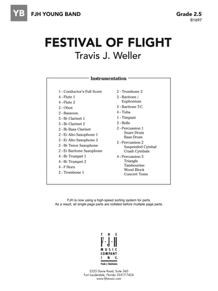Festival of Flight: Score