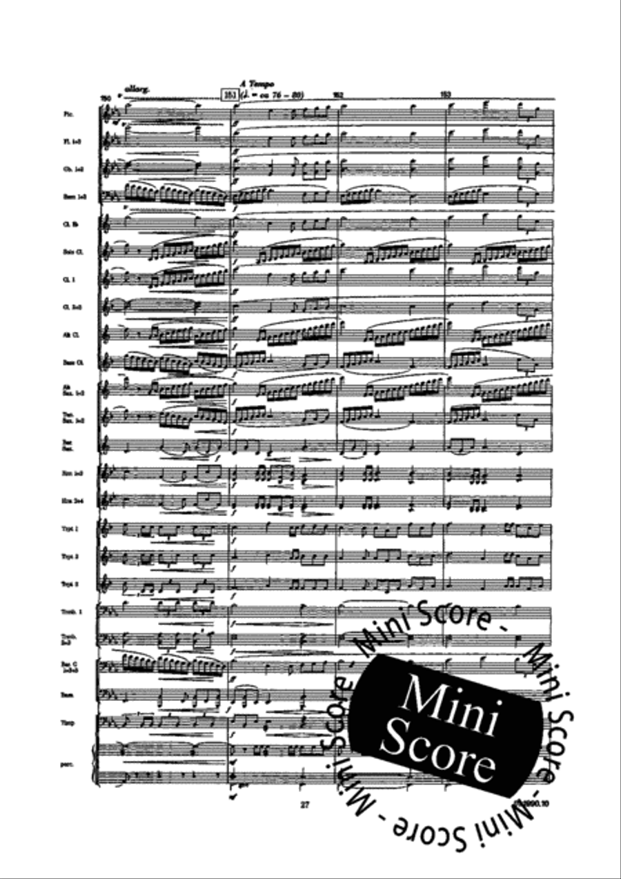 Wald Sinfonie Concert Band scores gallery preview page 35