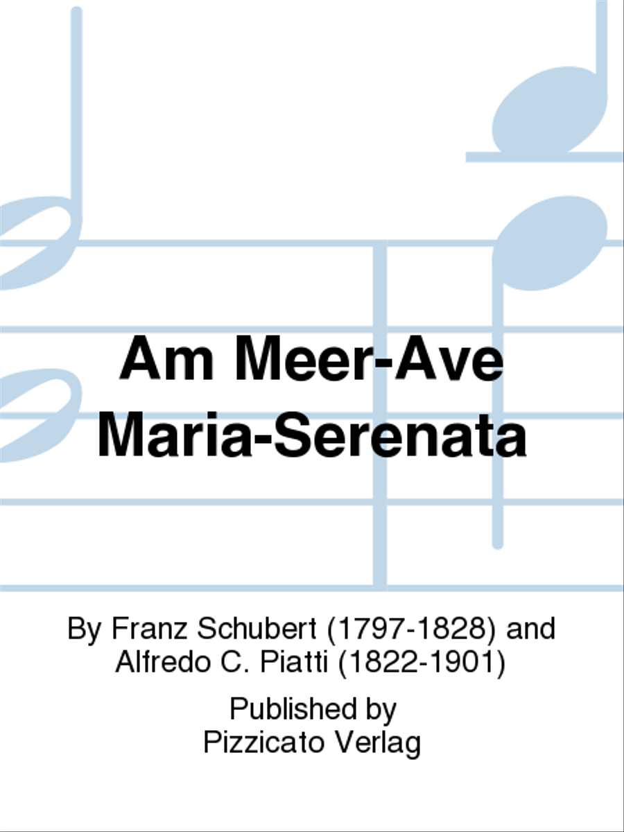 Am Meer-Ave Maria-Serenata School and Community scores gallery preview page 1