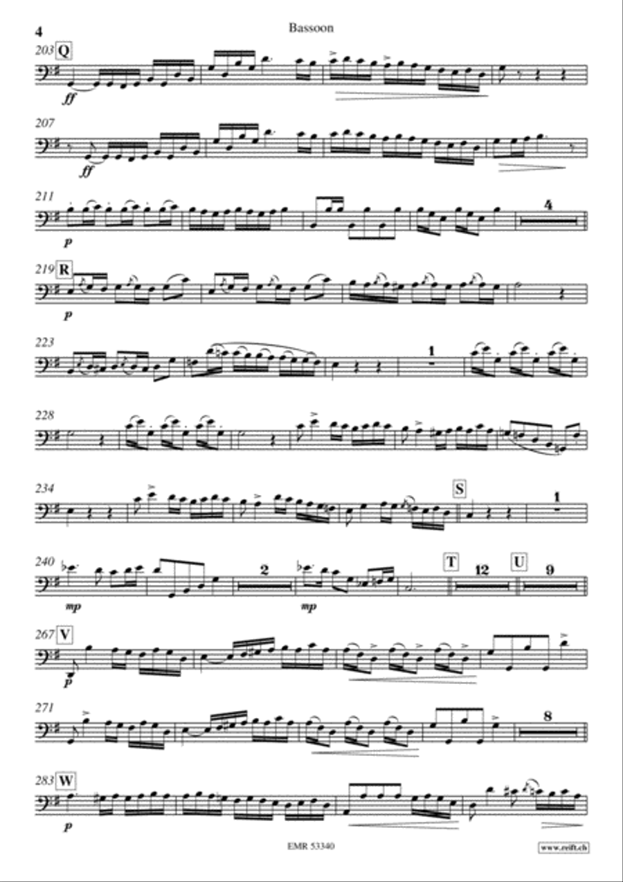 Concertino Bassoon Solo scores gallery preview page 5