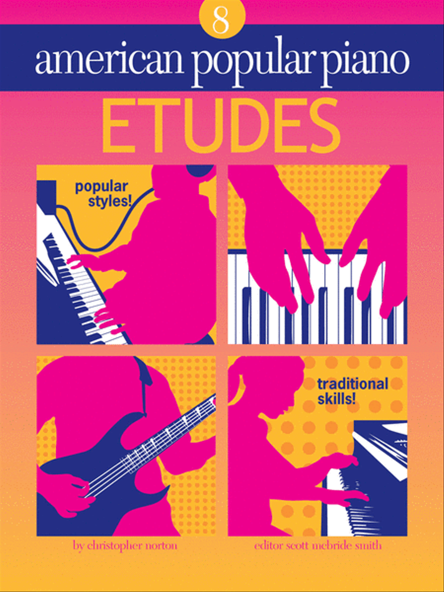 Book cover for American Popular Piano - Etudes