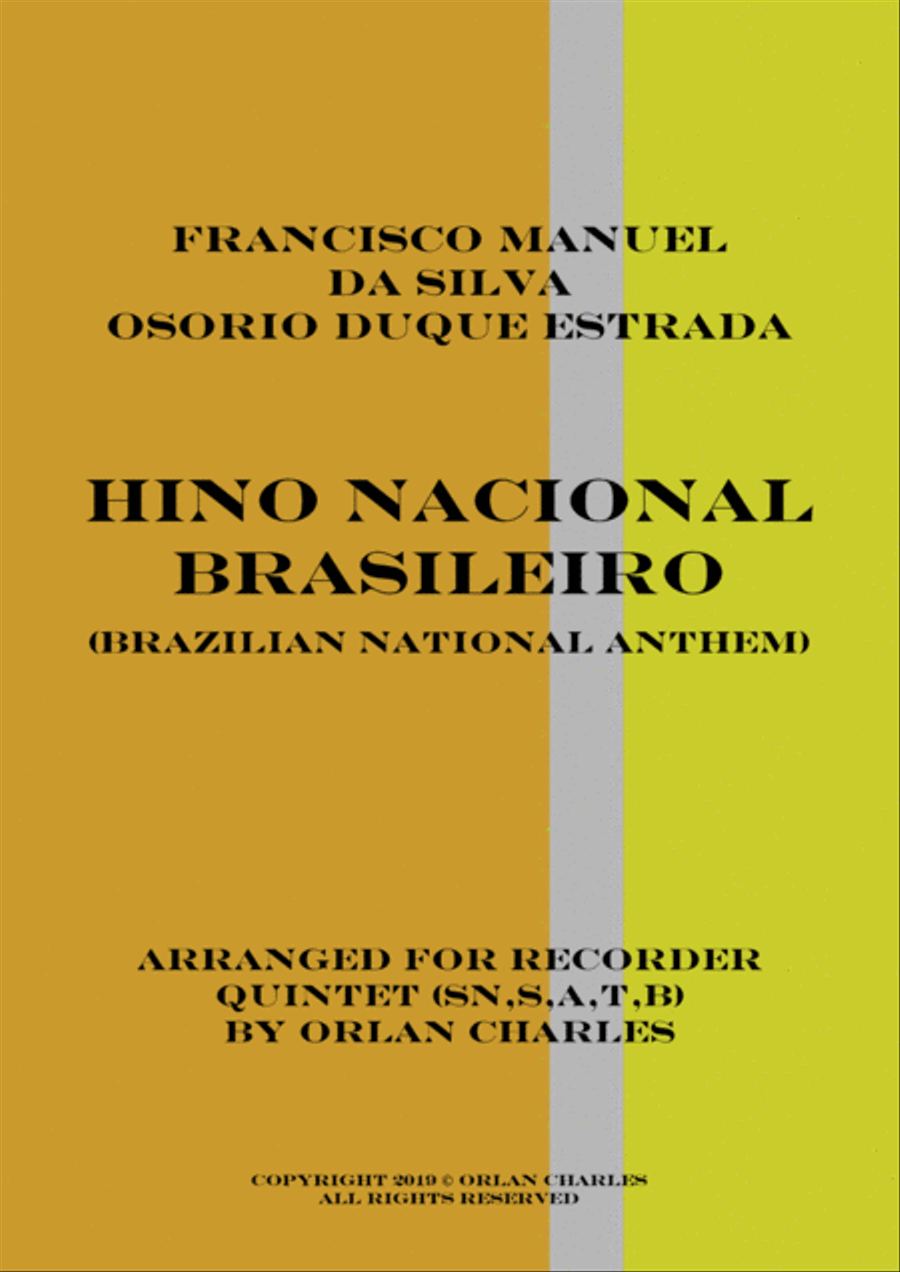 Hino Nacional Brasileiro (Brazilian National Anthem) Small Ensemble scores gallery preview page 1