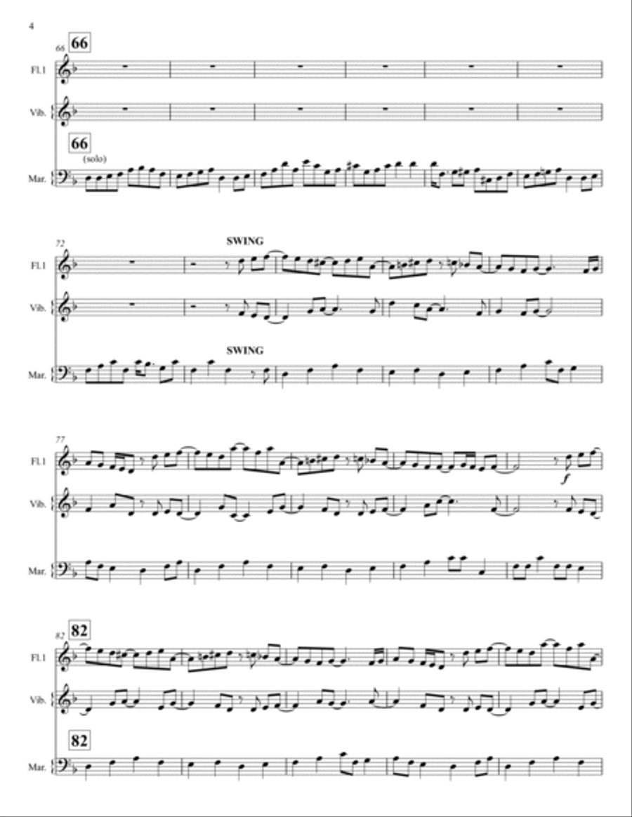 Bouree Small Ensemble scores gallery preview page 4