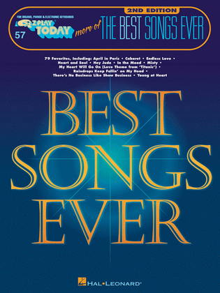 More of the Best Songs Ever - 2nd Edition
