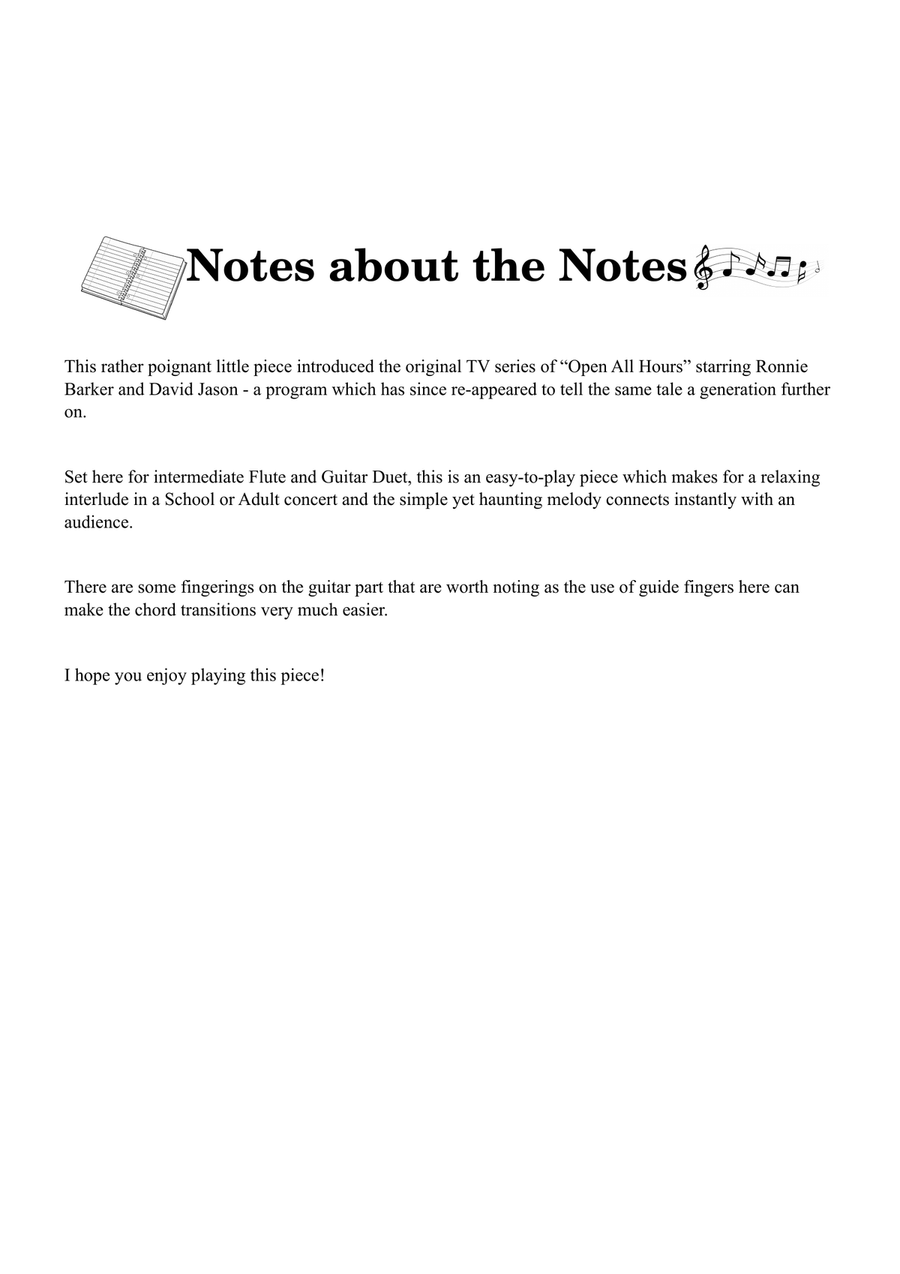 Open All Hours Flute scores gallery preview page 3