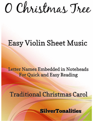 O Christmas Tree Easy Violin Sheet Music