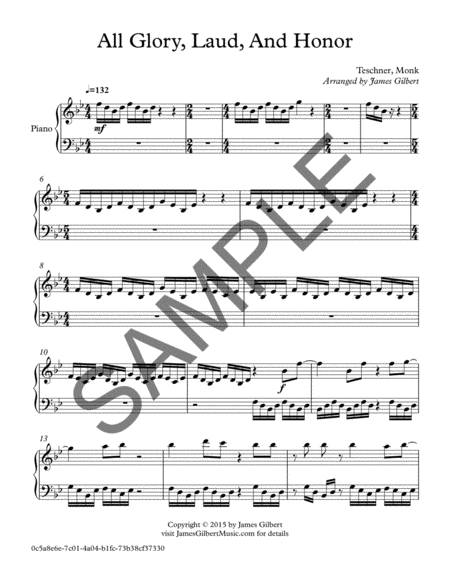 Sacred Piano Selections I (PNC01) image number null
