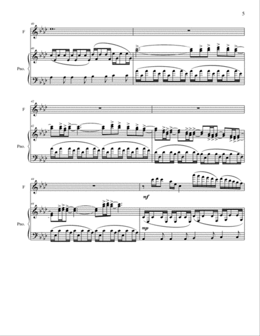 Remembrance Remembrance Flute Solo scores gallery preview page 5
