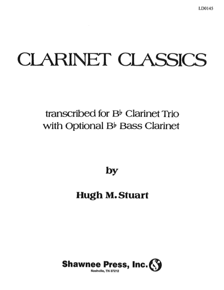 Clarinet Classics 3 Clarinet/ Optional Bass Clarinet