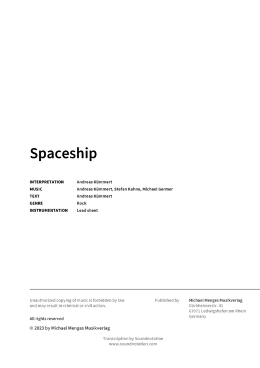 Spaceship image number null