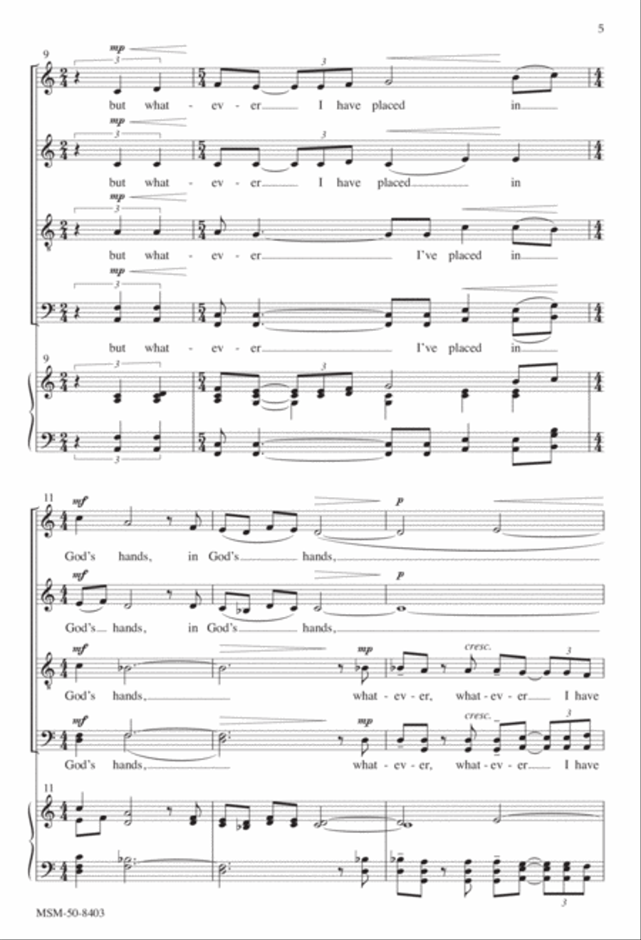I Still Possess Divisi scores gallery preview page 4