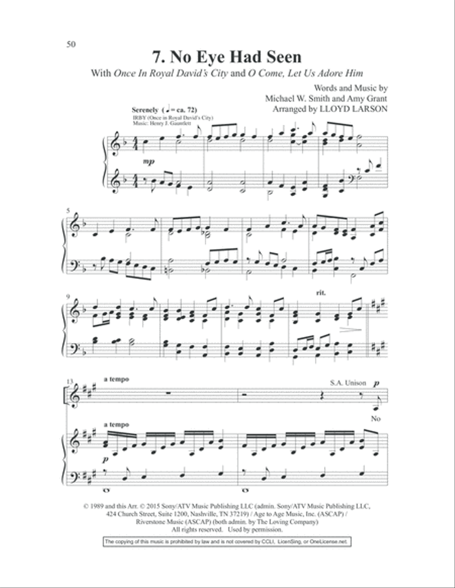 Emmanuel 3-Part scores gallery preview page 58