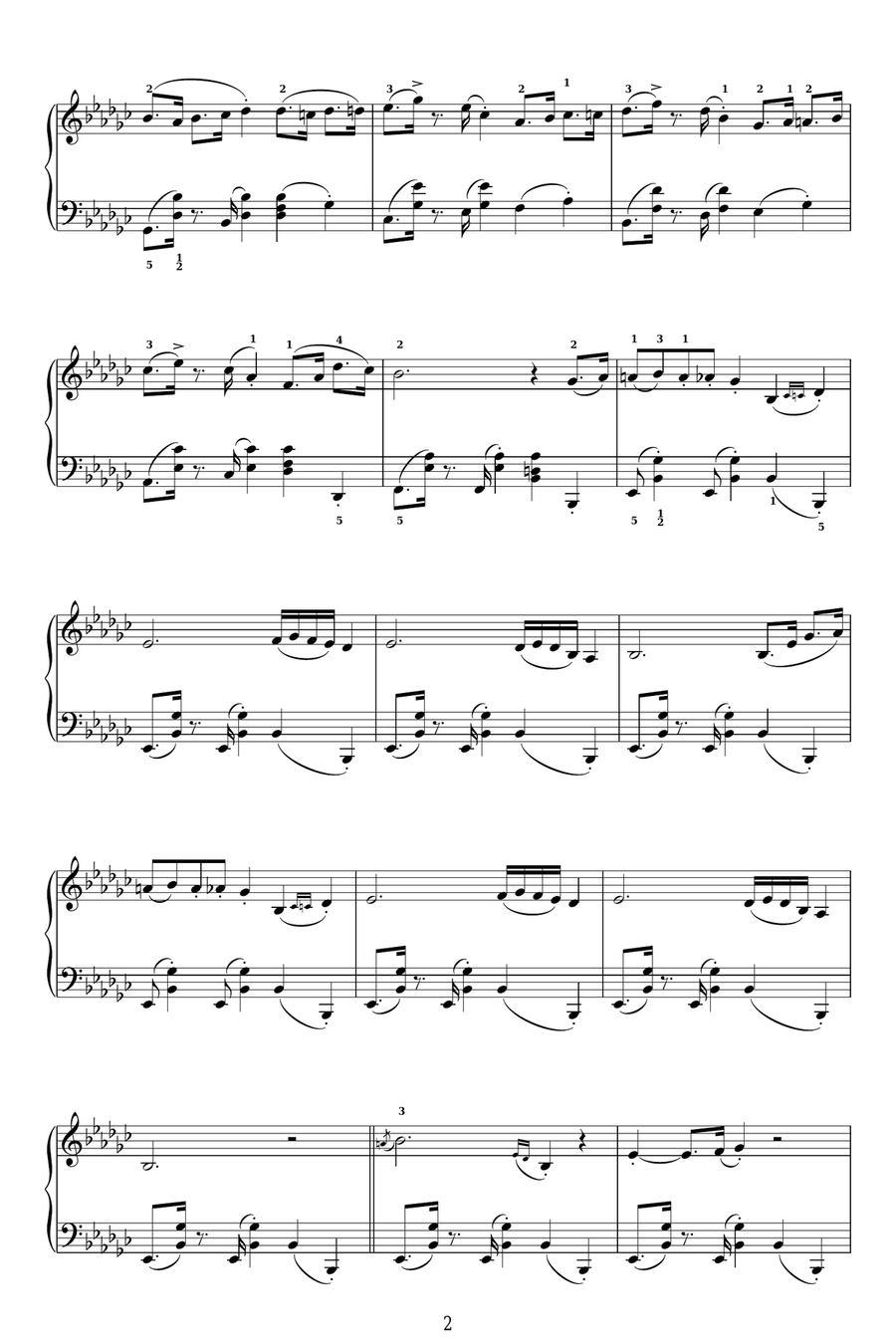 Take Five Piano Solo scores gallery preview page 2
