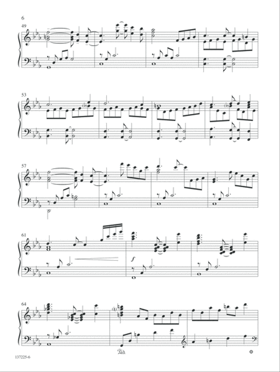 Born the King of Angels Born the King of Angels Piano Solo scores gallery preview page 6