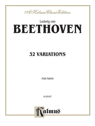 Book cover for 32 Variations