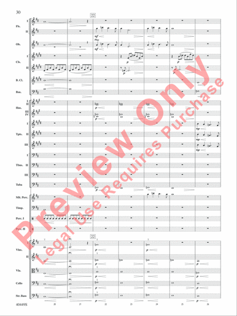 The Hobbit: An Unexpected Journey, Suite from Full Orchestra scores gallery preview page 31