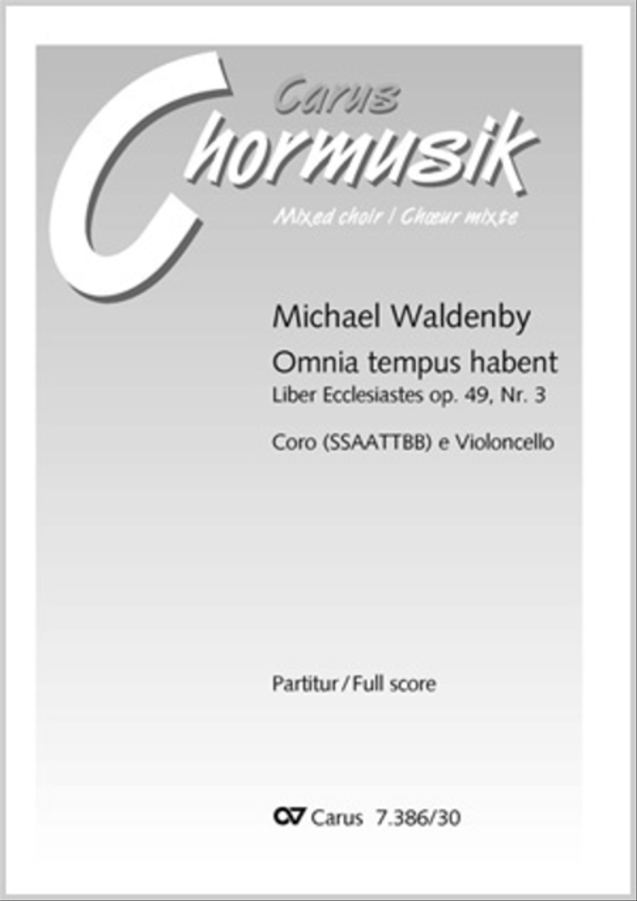 Omnia tempus habent Divisi scores gallery preview page 1