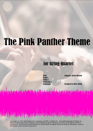 The Pink Panther from THE PINK PANTHER
