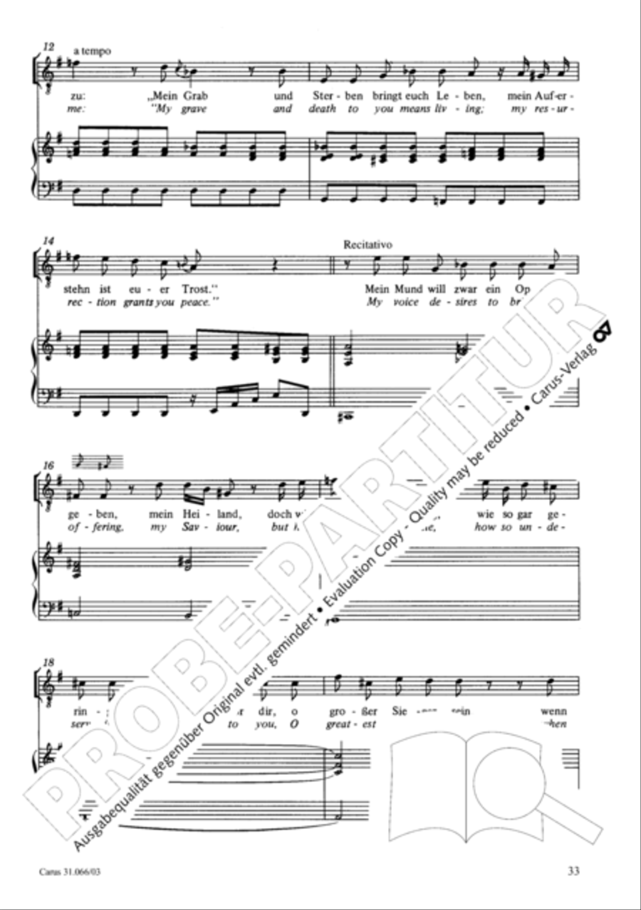 Be joyful, you Christians (Erfreut euch, ihr Herzen) ATB scores gallery preview page 34