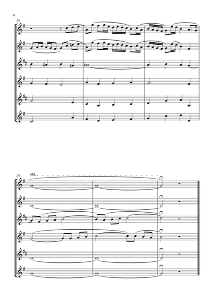 Liebster Jesu, Wir Sind Hier BWV 731 (Brass quintet) image number null