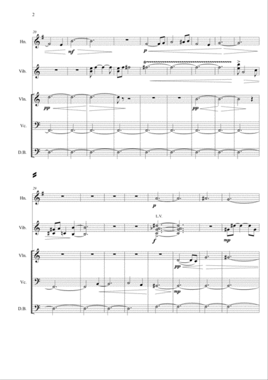 ECHOES Small Ensemble scores gallery preview page 2