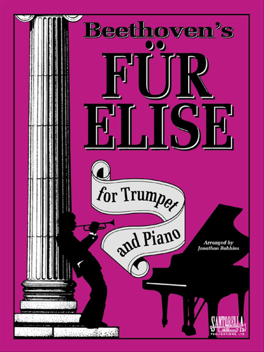 Beethoven's Fur Elise for Trumpet and Piano Trumpet Solo scores gallery preview page 1