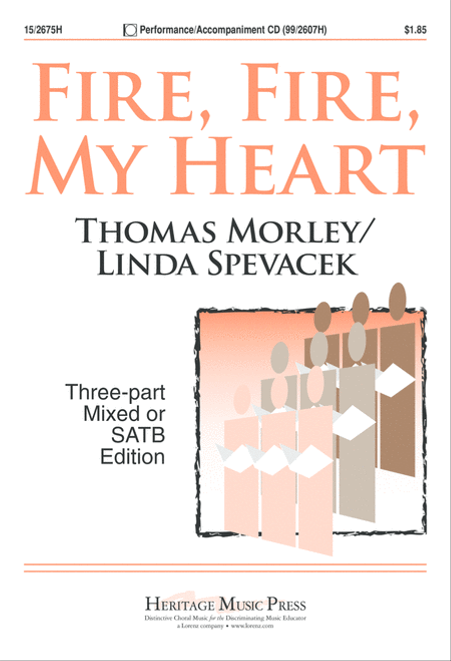 Fire, Fire, My Heart 4-Part scores gallery preview page 2