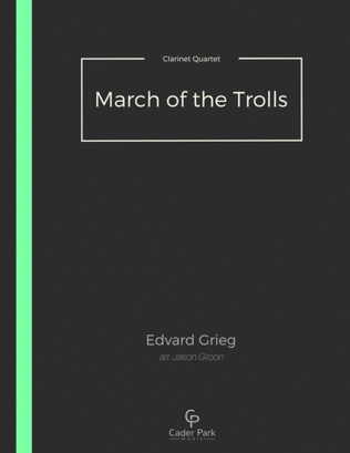 Book cover for March of the Trolls