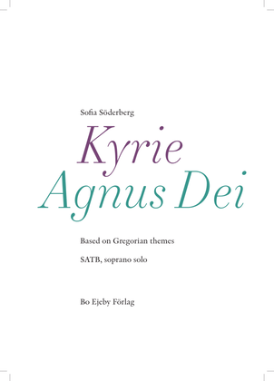 Book cover for Kyrie & Agnus Dei