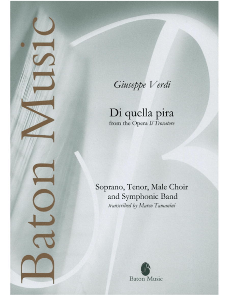 Di quella pira Men's Choir scores gallery preview page 1