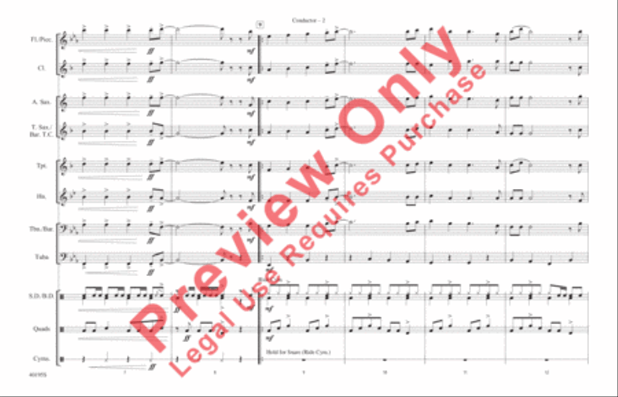 She Loves You She Loves You Marching Band scores gallery preview page 3