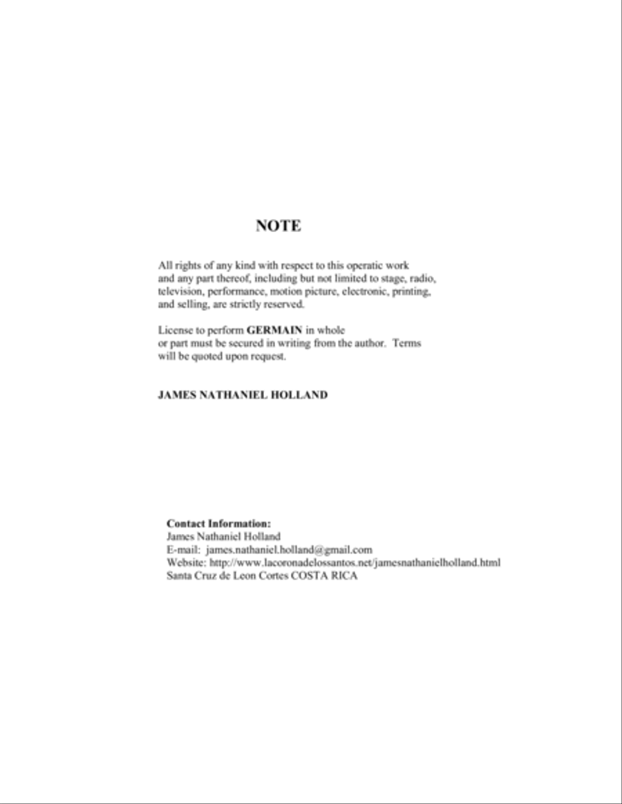 O Truth, Where Are You Now, Aria for Lyric Baritone from the Contemporary Opera Germain Voice Solo scores gallery preview page 3